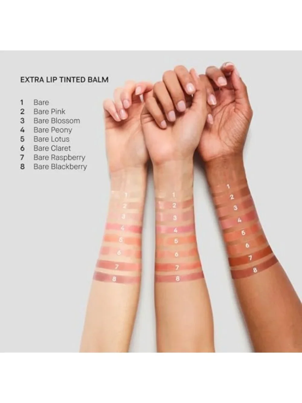 Hydrating Tinted Lip Balm | Plumping Peptide Treatment, Bare Raspberry, 0.08 oz